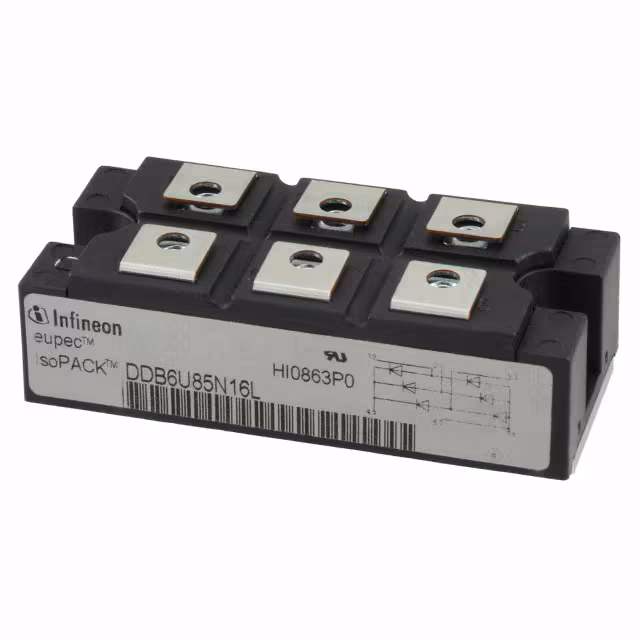 DDB6U85N16LHOSA1 Infineon Technologies  Diodes - Redresseurs - Réseaux